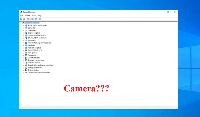 Camera Not Found in Device Manager - See Now How to Fix It: Main Insights