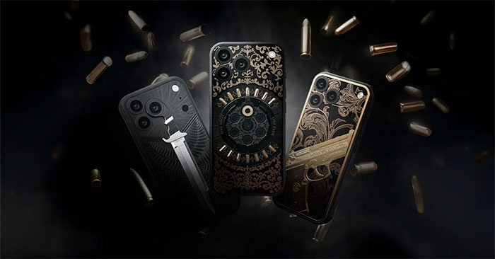 Caviar Launches iPhone 17 Collection Inspired by Weapons