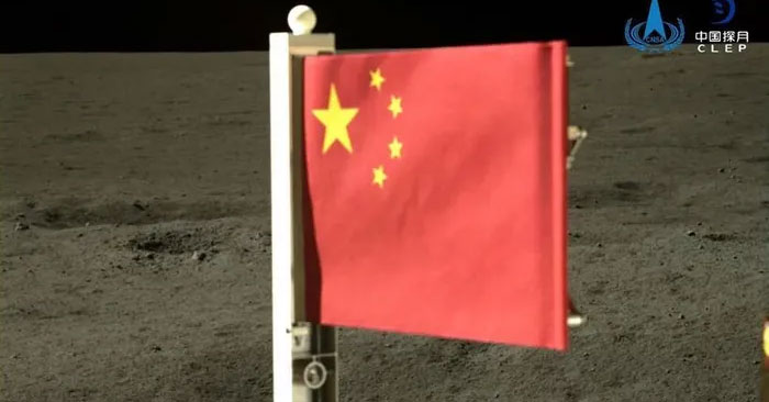China Is the First Country to Plant a Flag on the Dark Side
