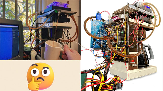 Coffeematic PC: 'Crazy' Invention Uses Hot Coffee Maker to 'cool'