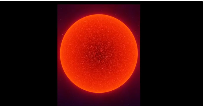 Compare the Size of the Earth with the Sun and the Largest Star