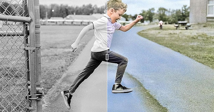 Convert Black and White Photos to Color in the Blink of an Eye