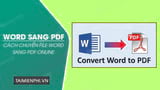 How to Convert Word to PDF Online or in Microsoft Word