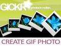 Create animated images online using Gickr.