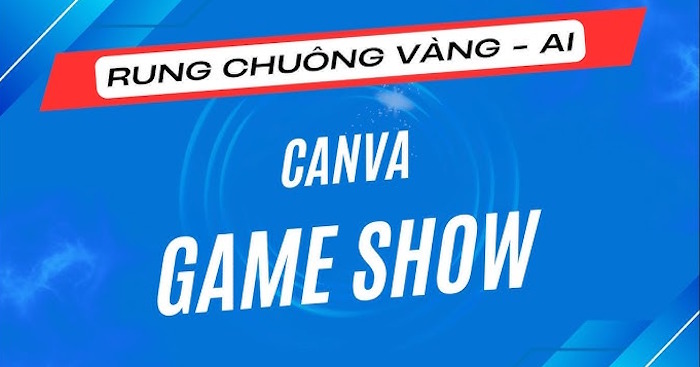 Designing the 'Golden Bell Ringing' game on Canva AI.