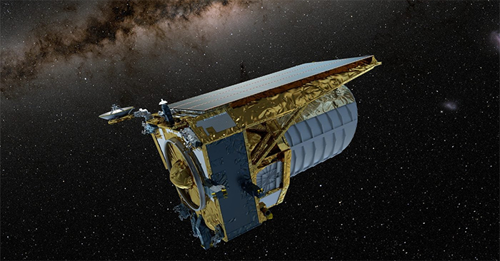 A 'ghost galaxy' has been discovered 300 million light-years from Earth and contains up to 99% dark matter.