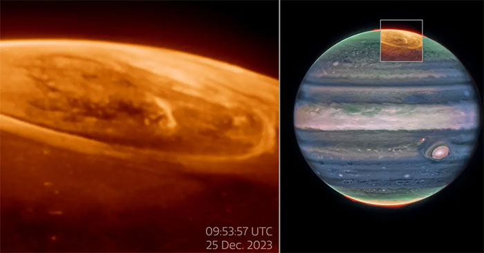 Admire the Rare Brilliant Light Show on Jupiter