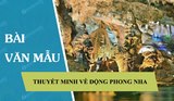 Explaining Phong Nha Cave in Tour Guide Style