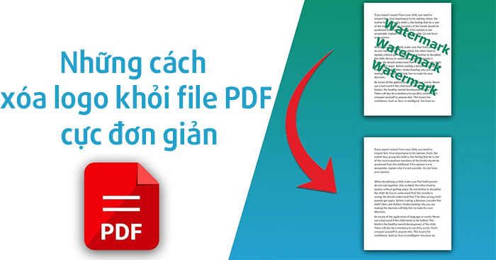 How to Remove a Logo or Watermark from a PDF