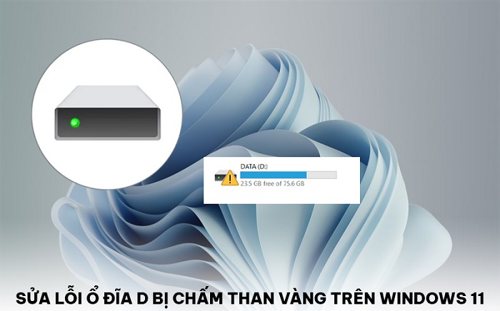 How to Fix the Yellow Exclamation Mark on Drive D