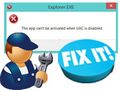 Fix 'This App Can't Be Activated When UAC Is Disabled' Error