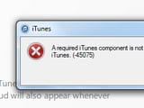 Fixing iTunes error 45075, unable to install iTunes on your computer.