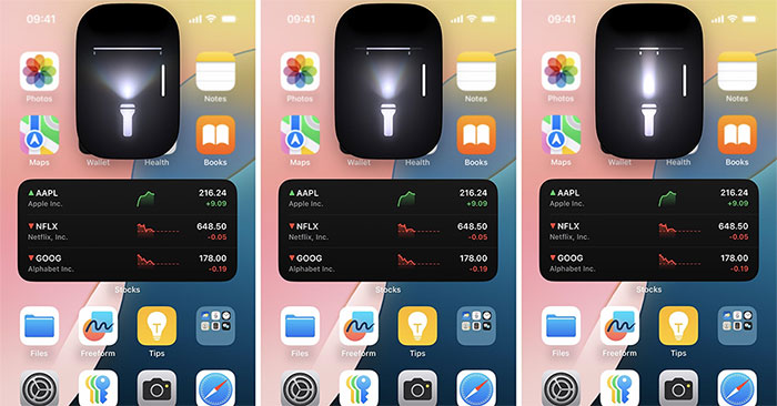 Flashlight on iOS 18 has a new focus beam and better brightness control
