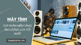 Free software to boost the volume of your computer and laptop speakers.