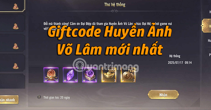 Full Giftcode Huyen Anh Vo Lam Latest and How to Exchange Code for