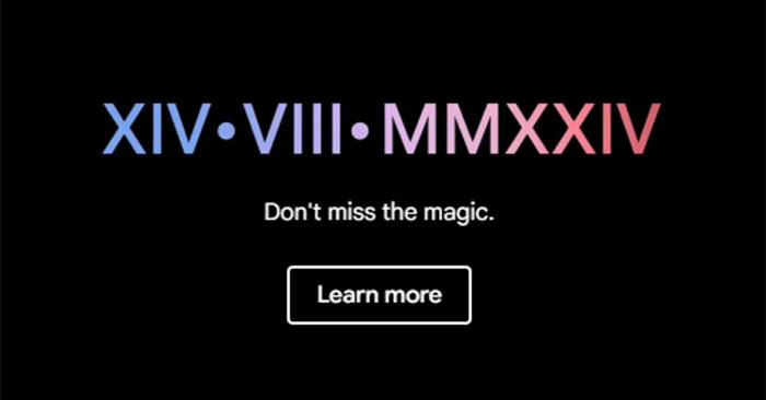 Google Schedules a Surprise Pixel Launch Event in August!