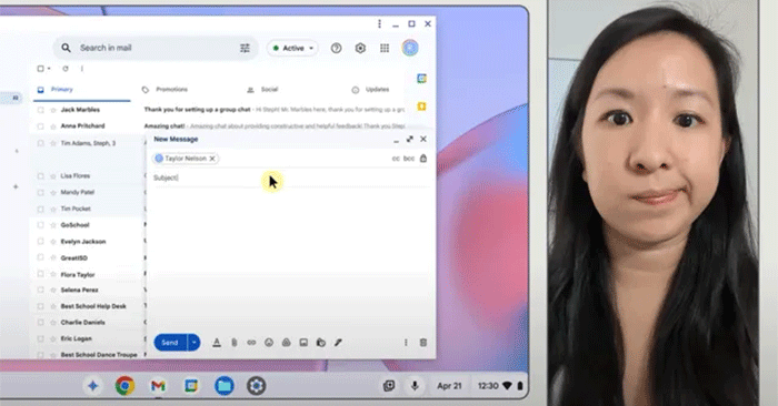 Google Will Let Users Control Chromebooks with Their Faces