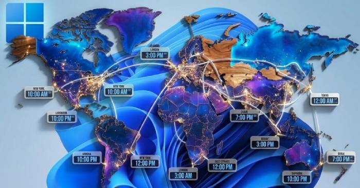 How to Add Multiple Clocks for Different Time Zones in Windows