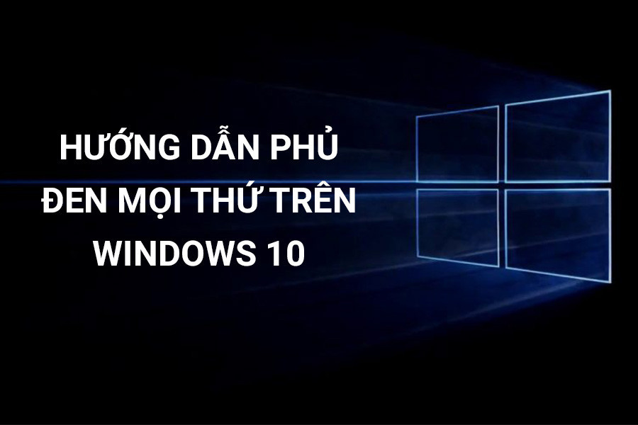 Dark: How to Black Out Everything on Windows 10