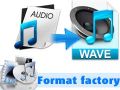 How to convert audio to WAV using Format Factory