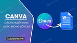 How to convert Canva to Word quickly and easily