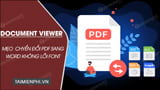 How to Convert PDF to Word on an Android Phone