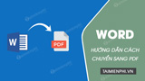 How to Convert Word to PDF Online, Free