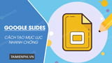How to Create a Table of Contents in Google Slides, Powerpoint