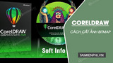 How to crop a bitmap image in CorelDRAW