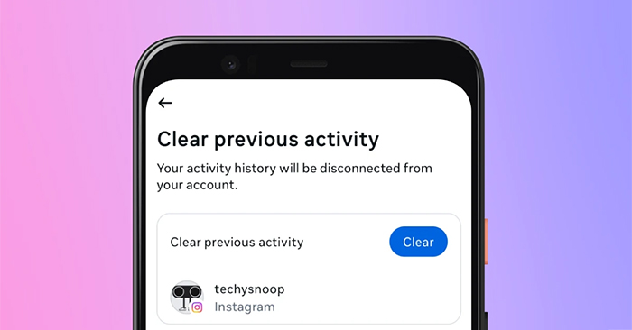 How to Delete Previous Activity on Instagram
