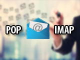 How to distinguish between POP and IMAP when setting up Gmail and Outlook.