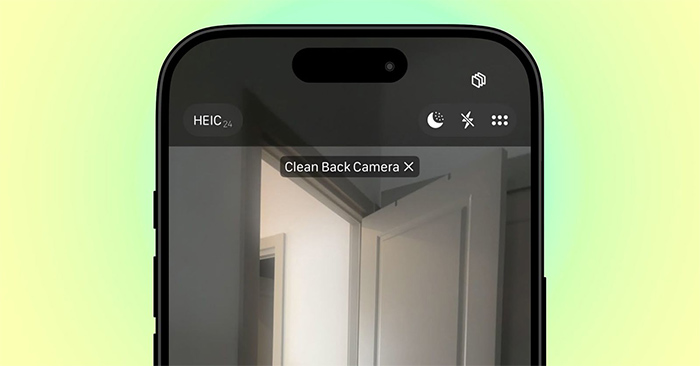 How to Turn on iPhone Camera Cleaning Notification
