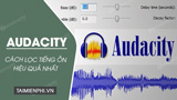 How to filter noise using Audacity
