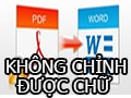 How to Fix PDF to Word Conversion Error That Cannot Be Edited