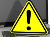 How to fix the yellow exclamation mark error on a computer network