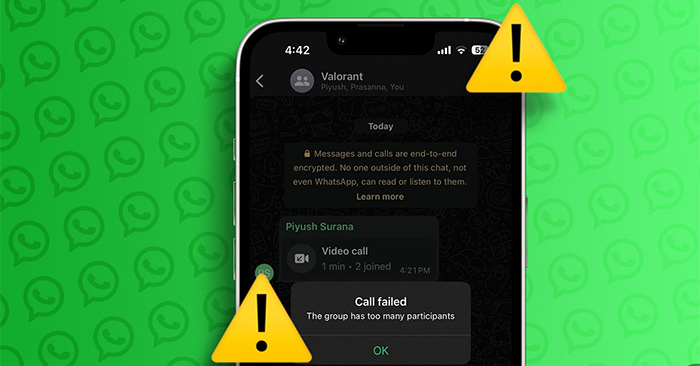 Fix WhatsApp Group Call Error with Too Many Participants: Step-by-Step Guide