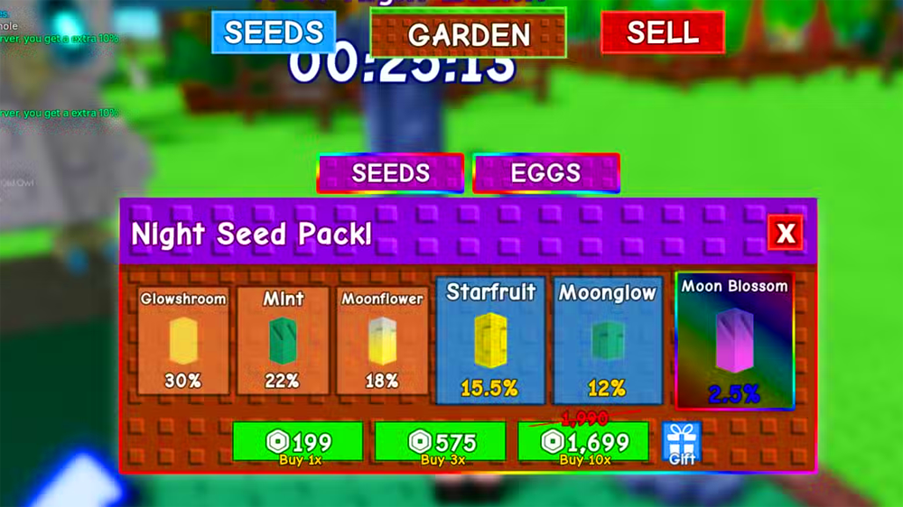 How to Get Seed Packets in Grow a Garden