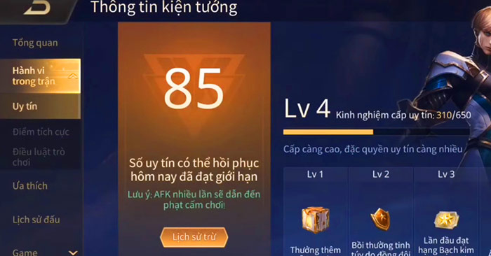 How to Restore Credibility Score in Arena of Valor
