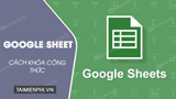 How to lock formulas in Google Sheets