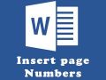 How to number pages starting from any page in Word
