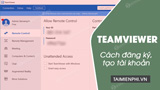 How to register and create a new free Teamviewer account (latest method)