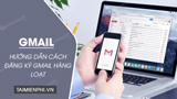 How to register Gmail accounts in bulk, in large numbers.