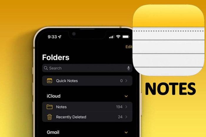 How to restore deleted notes on iPhone