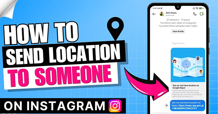 How to Send Live Location on Instagram