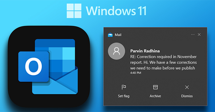 How to Show Outlook Notifications Without Time Limit