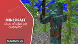 Survive Underwater in Minecraft, Breathe Underwater: Step-by-Step Guide