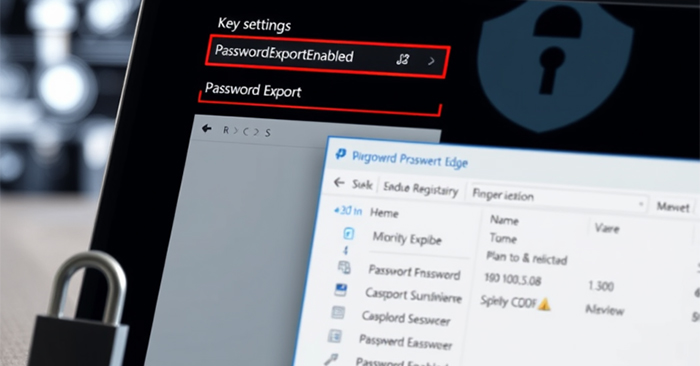 How to Turn Off Exporting Saved Passwords in Microsoft Edge