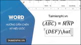 How to Type Angle Symbols in Word Simply and Quickly