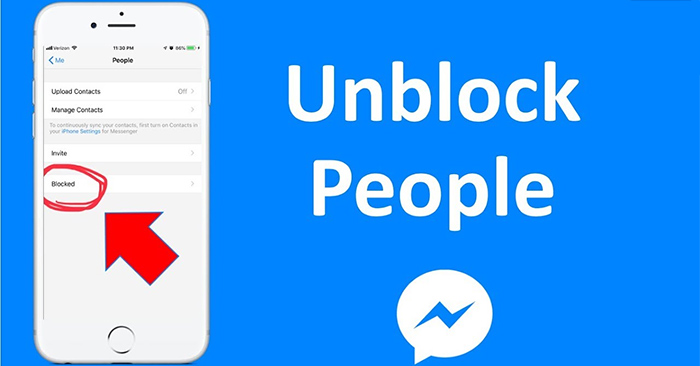How to Unblock Messenger on Phone, Computer