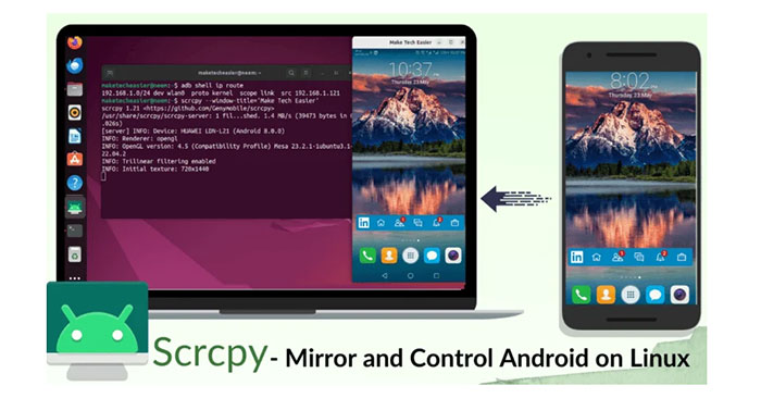 How to Use Scrcpy to Control Android on Linux